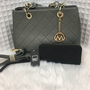 Mia K Farrow Satchel Purse NWT